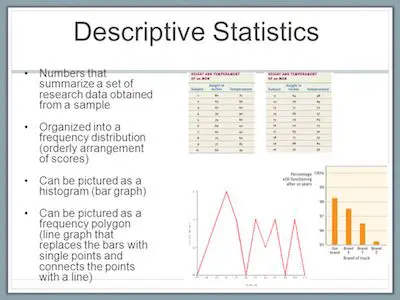 descriptive analysis examples in research